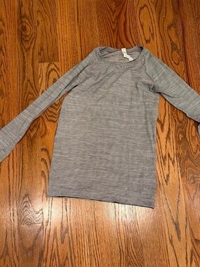 lululemon athletica Striped Crew Neck Tee - Black & White
